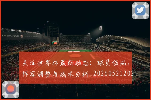 关注世界杯最新动态：球员伤病、阵容调整与战术分析_20260521202233_20260608142939